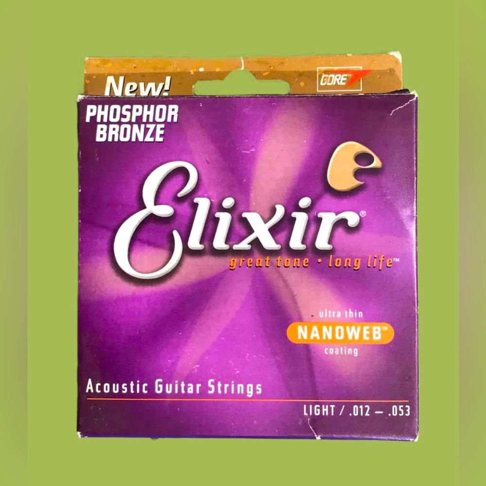 Elixir Phosphor Bronze 5/6 String Set – Light Gauge, Stored, EUC, Value-Priced - Picture 2 of 5